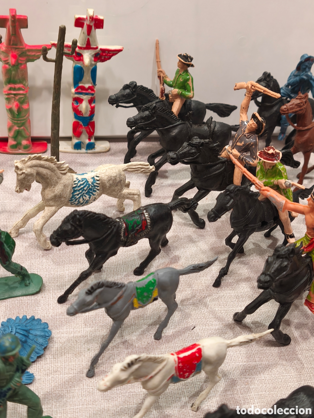Figuras de goma y PVC: Figuras de pl&aacute;stico antiguas - Foto 14