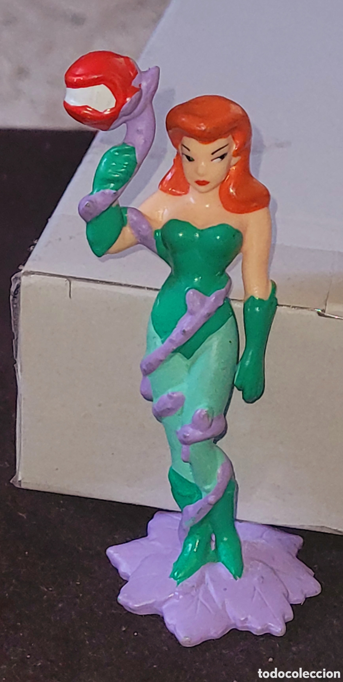 Figuras de goma y PVC: Bonita figura pvc goma Batman Superheroes Villanos Poison Ivy Hiedra Venenosa marca Applause