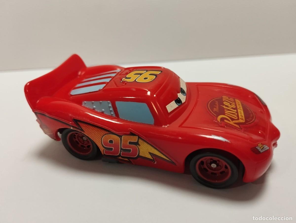 Figuras de goma y PVC: figura de rayo mcqueen