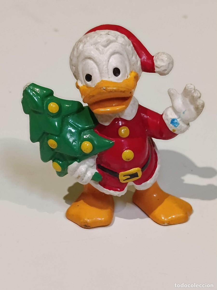 Figuras de goma y PVC: Figura PVC Pato Donald Papa Noel Bullyland