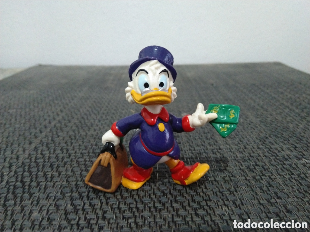 Figuras de goma y PVC: FIGURA PVC TIO GILITO MALETA Y BILLETES DINERO BULLY WALT DISNEY DIBUJOS ANIMADOS TV TELEVISION