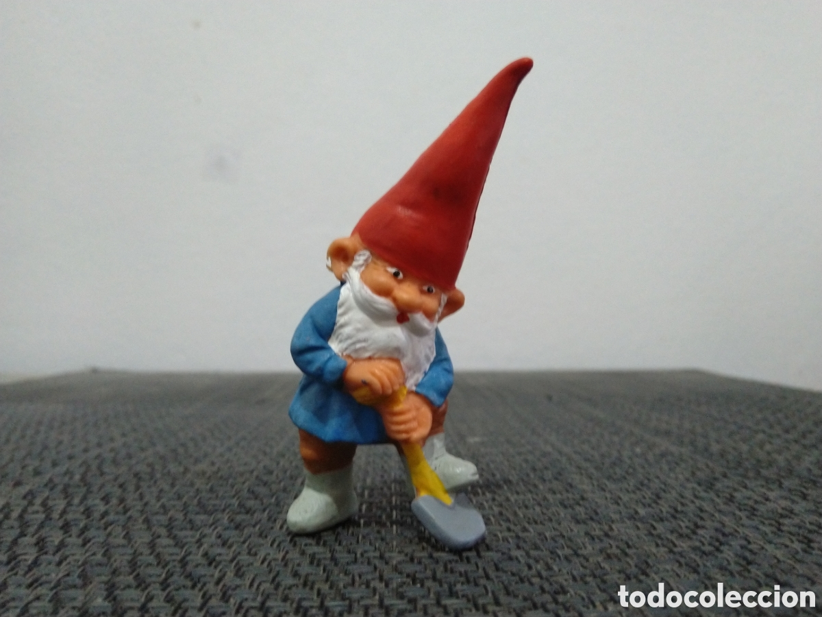 Figuras de goma y PVC: FIGURA PVC DAVID EL GNOMO SERIE DIBUJOS ANIMADOS A&Ntilde;OS 80 TV TELEVISION PISANDO PALA CAVANDO