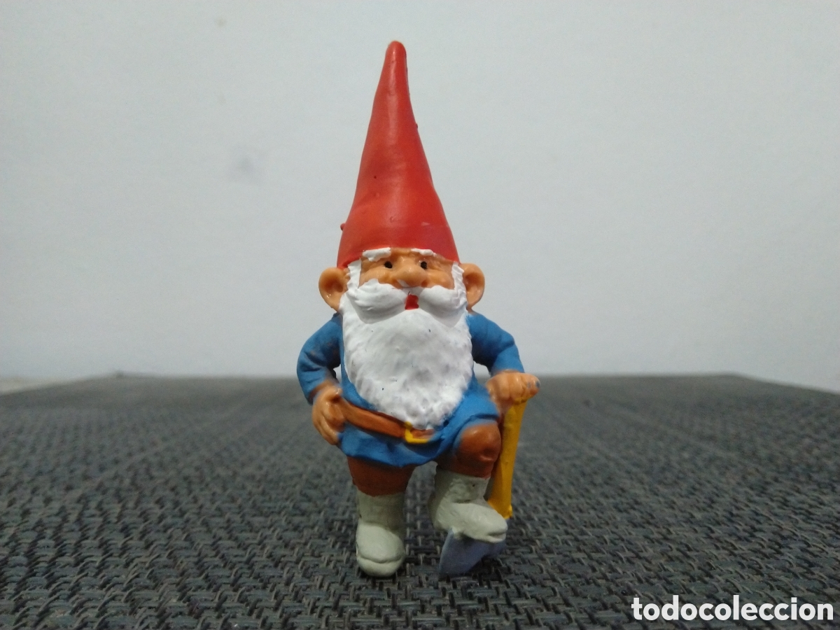 Figuras de goma y PVC: FIGURA PVC DAVID EL GNOMO SERIE DIBUJOS ANIMADOS A&Ntilde;OS 80 TV TELEVISION PISANDO PALA