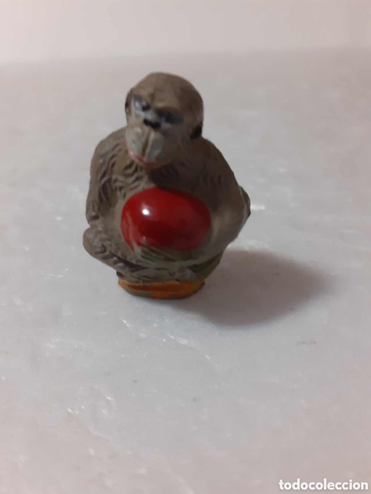 Figuras de goma y PVC: FIGURA MONO CIRCO CON PELOTA EN GOMA JECSAN,PECH,REAMSA