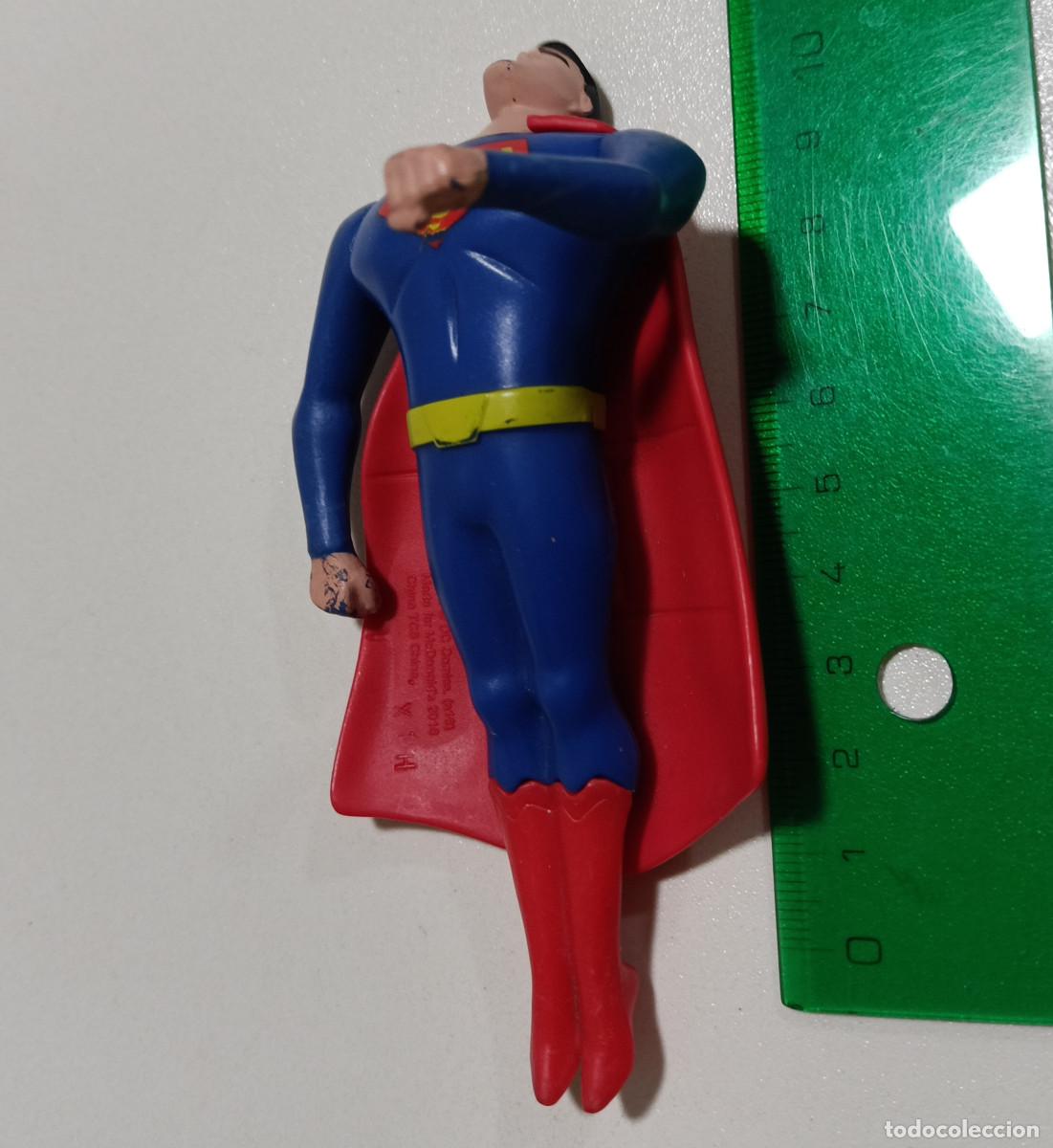 Figuras de goma y PVC dispensador PEZ: figura dc comics 2016 superman superman mu&ntilde;eco promocional mcdonalds happy meal mcdonald mc donald