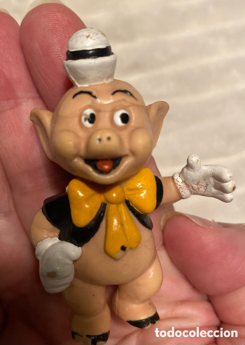 Figuras de goma y PVC: Mu&ntilde;eco de los &ldquo;3 cerditos&rdquo; - Foto 4