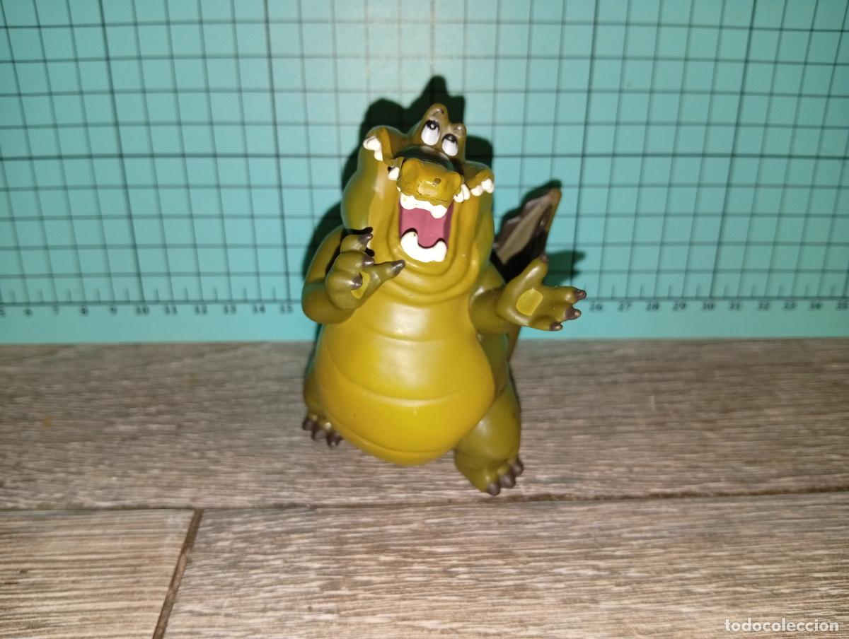 Figuras de goma y PVC: Mu&ntilde;eco figura Cocodrilo Louis Luis Tiana y el sapo Disney
