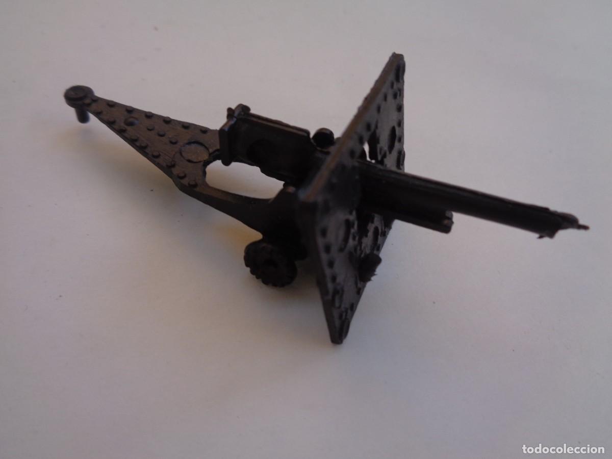 Figuras de goma y PVC: ANTIGUA FIGURA DE PLASTICO DE MONTAPLEX : CA&Ntilde;ON