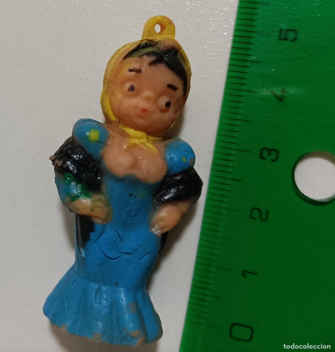 Figuras de goma y PVC: rareza alborox figura goma flamenca mu&ntilde;eco