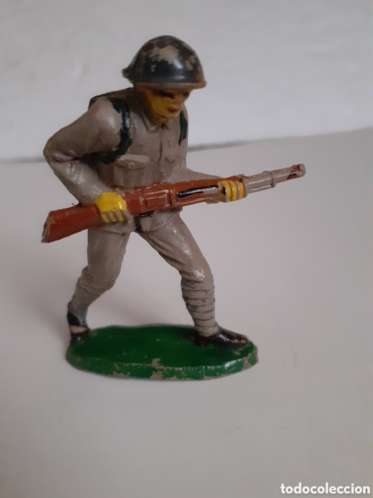 Figuras de goma y PVC: FIGURA SOLDADO JAPONES RIO KWAI EN GOMA JECSAN,PECH,REAMSA