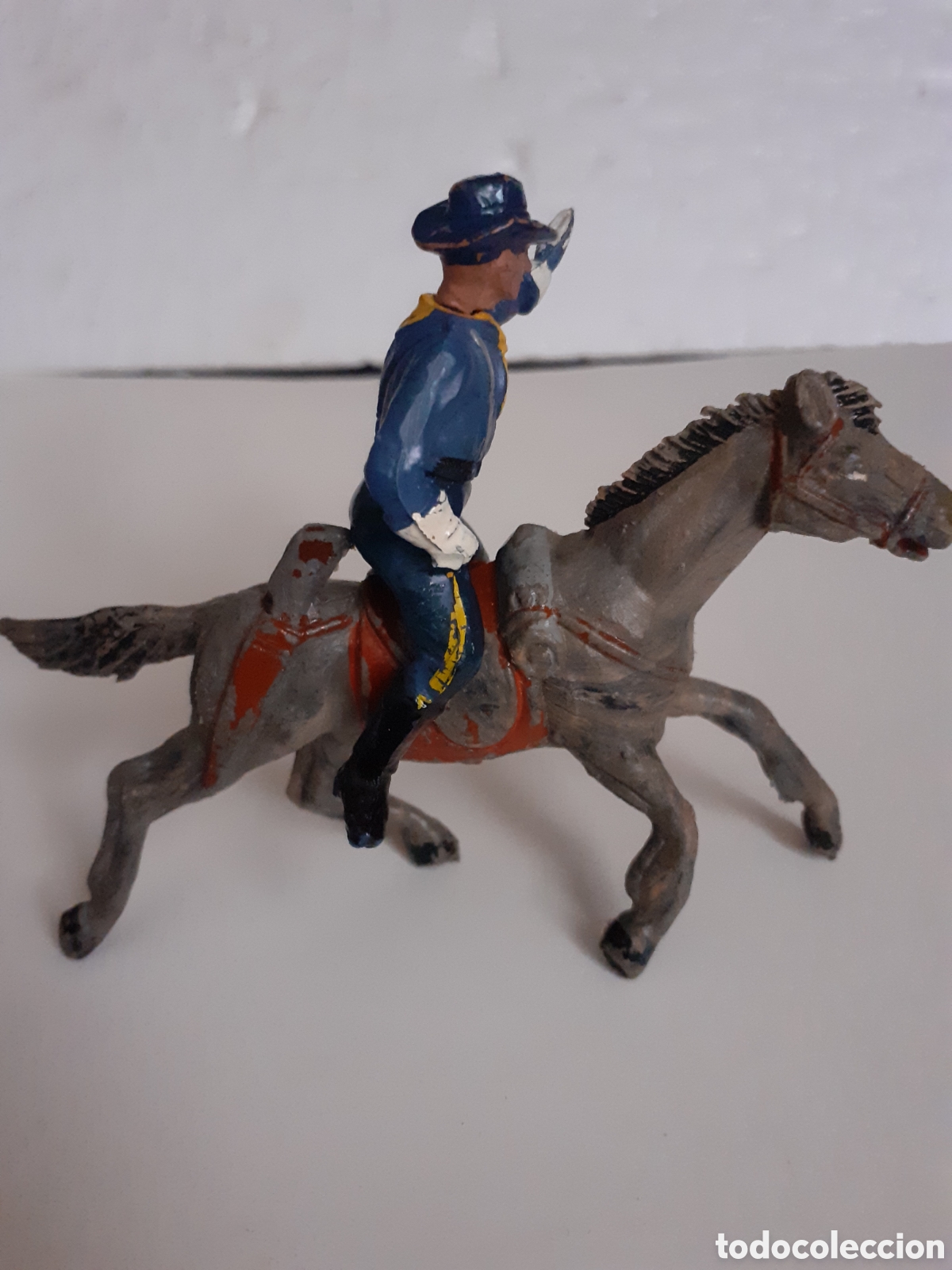 Figuras de goma y PVC: FIGURA FEDERAL NORDISTA DESCABEZADOS GOMA A CABALLO JECSAN,PECH,REAMSA