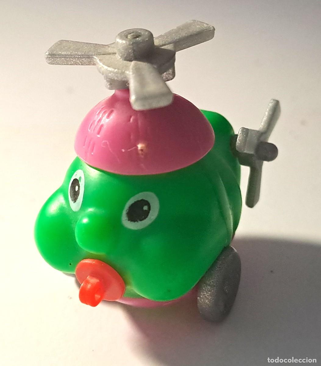 Figuras de goma Kinder: PEQUE&Ntilde;O HELICOPTERO BEBE KINDER SORPRESA (A&Ntilde;O 1999)