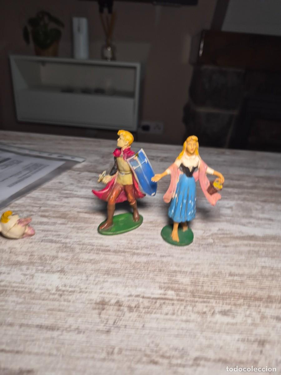 Figuras de goma y PVC: Figuras La Bella durmiente JIM PVC Walt Disney