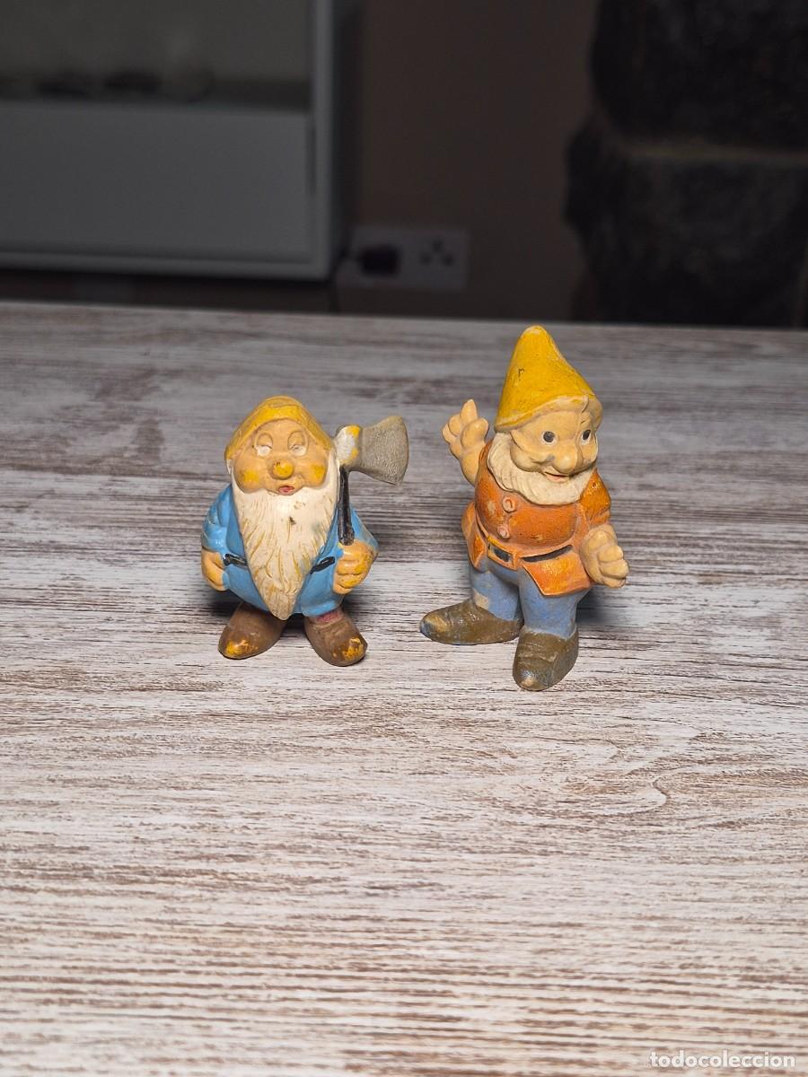 Figuras de goma y PVC: Figuras Enanitos Blancanieves JIM PVC Walt Disney