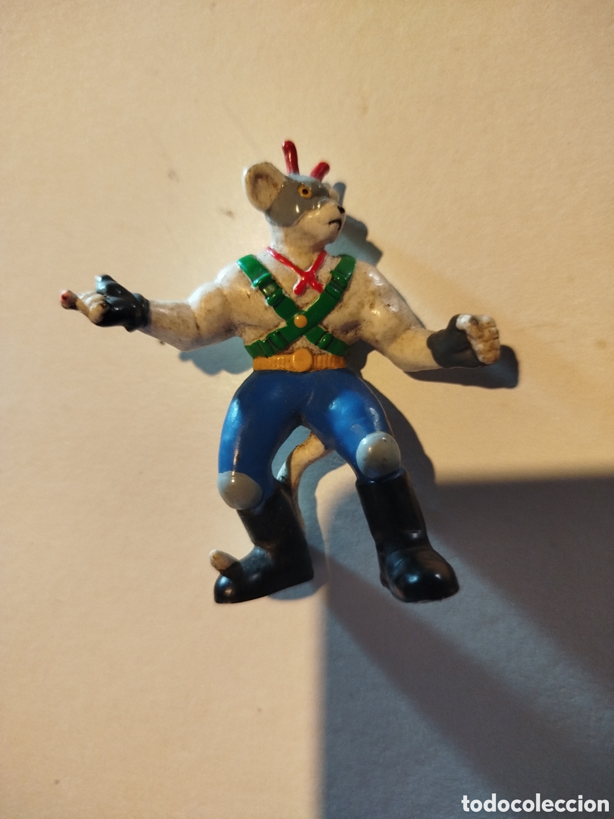 Figuras de goma y PVC: Figura motoratones de marte pvc