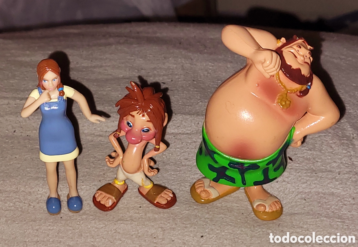 Figuras de goma y PVC: Bonito lote completo 3 figuras serie El sue&ntilde;o de una Noche de San Juan marca Yolanda