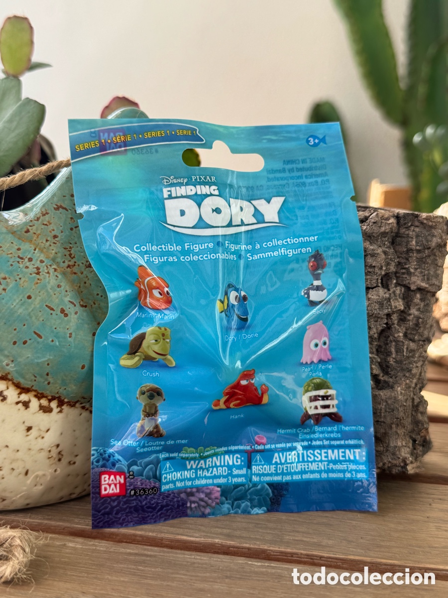 Figuras de goma y PVC: Sobre Buscando a Dory (Disney Pixar) Bandai