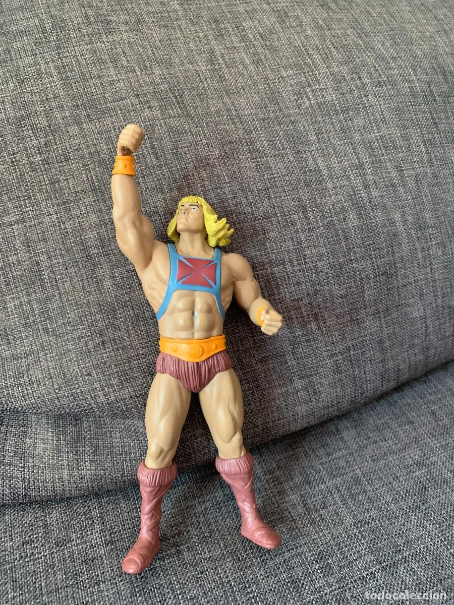 Figuras de goma y PVC: MU&Ntilde;ECO HE-MAN. 15 CM. ALTURA. ANTIGUO.