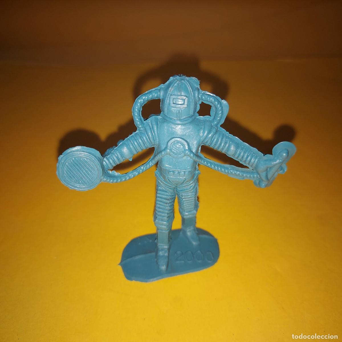 Figuras de goma y PVC: ROBOT, astronauta serie espacio ovni DE COMANSI