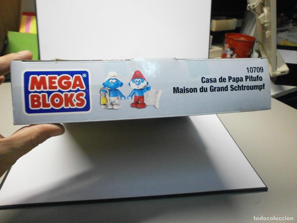 Figuras de goma y PVC: caja completa precintada mega bloks pitufos peyo ref 10709 - Foto 2