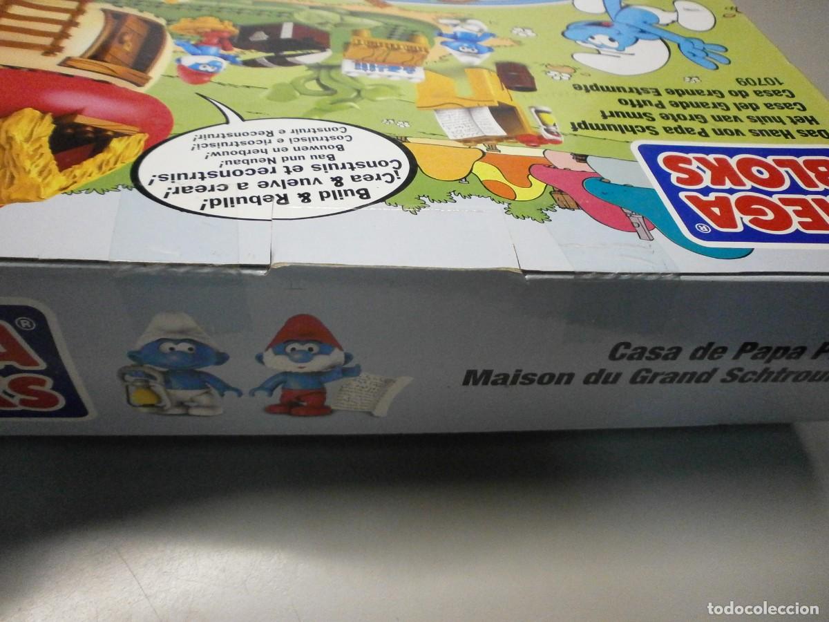 Figuras de goma y PVC: caja completa precintada mega bloks pitufos peyo ref 10709 - Foto 3