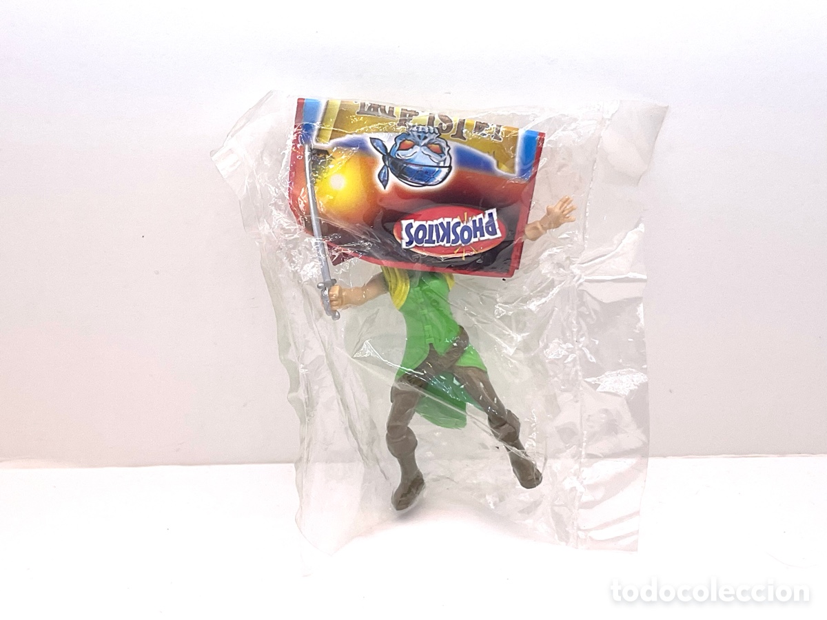 Figuras de goma y PVC: ANTIGUA FIGURA PROMOCIONAL DE PHOSKITOS. COLECCI&Oacute;N LA ISLA DEL TESORO.
