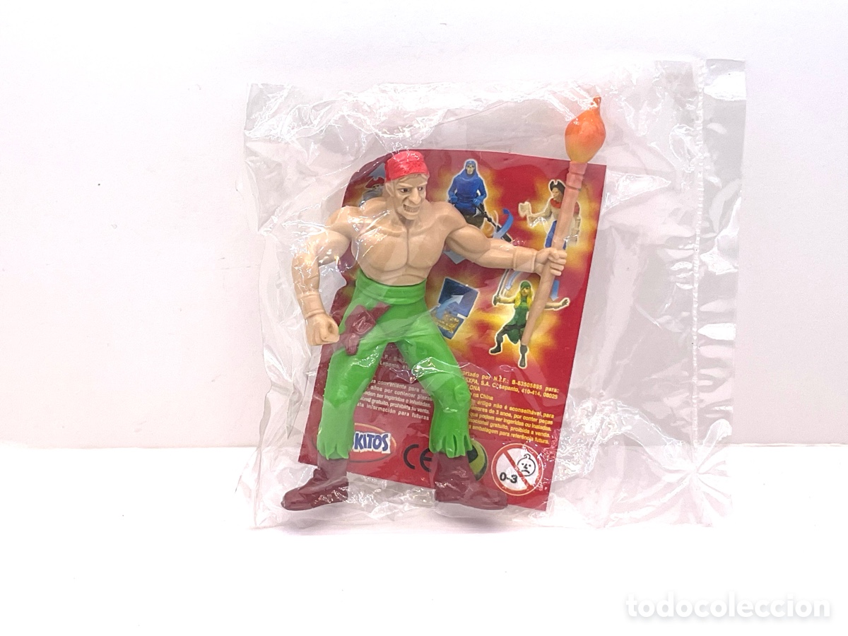 Figuras de goma y PVC: ANTIGUA FIGURA PROMOCIONAL DE PHOSKITOS. COLECCI&Oacute;N LA ISLA DEL TESORO.