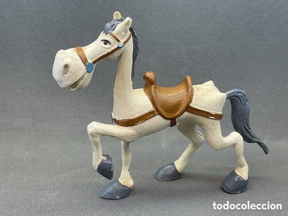 Figuras de goma y PVC: ANTIGUA FIGURA DE ROCINANTE. EL CABALLO DE DON QUIJOTE . EURA SPAIN 1979. ROMAGOSA/DELGADO.
