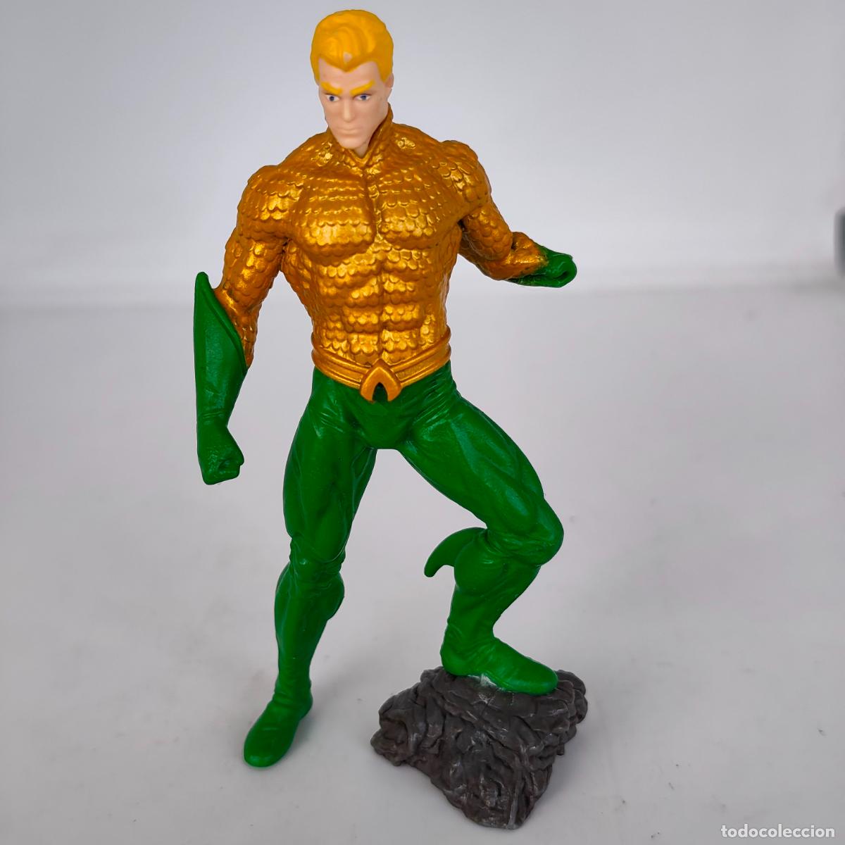 Figuras de goma y PVC: SCHLEICH FIGURA DE PVC DC COMICS AQUAMAN