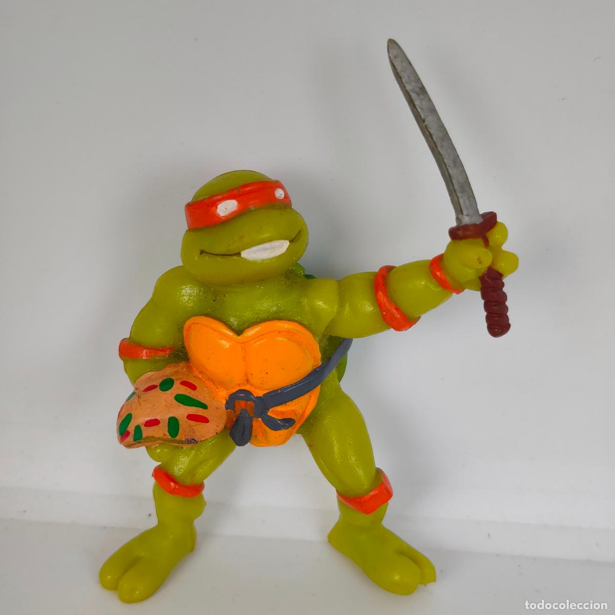 Figuras de goma y PVC: Figura PVC Goma Dura Michelangelo - Miguel &Aacute;ngel - Tortugas Ninja - Yolanda TMNDragon. Yolanda. Goku