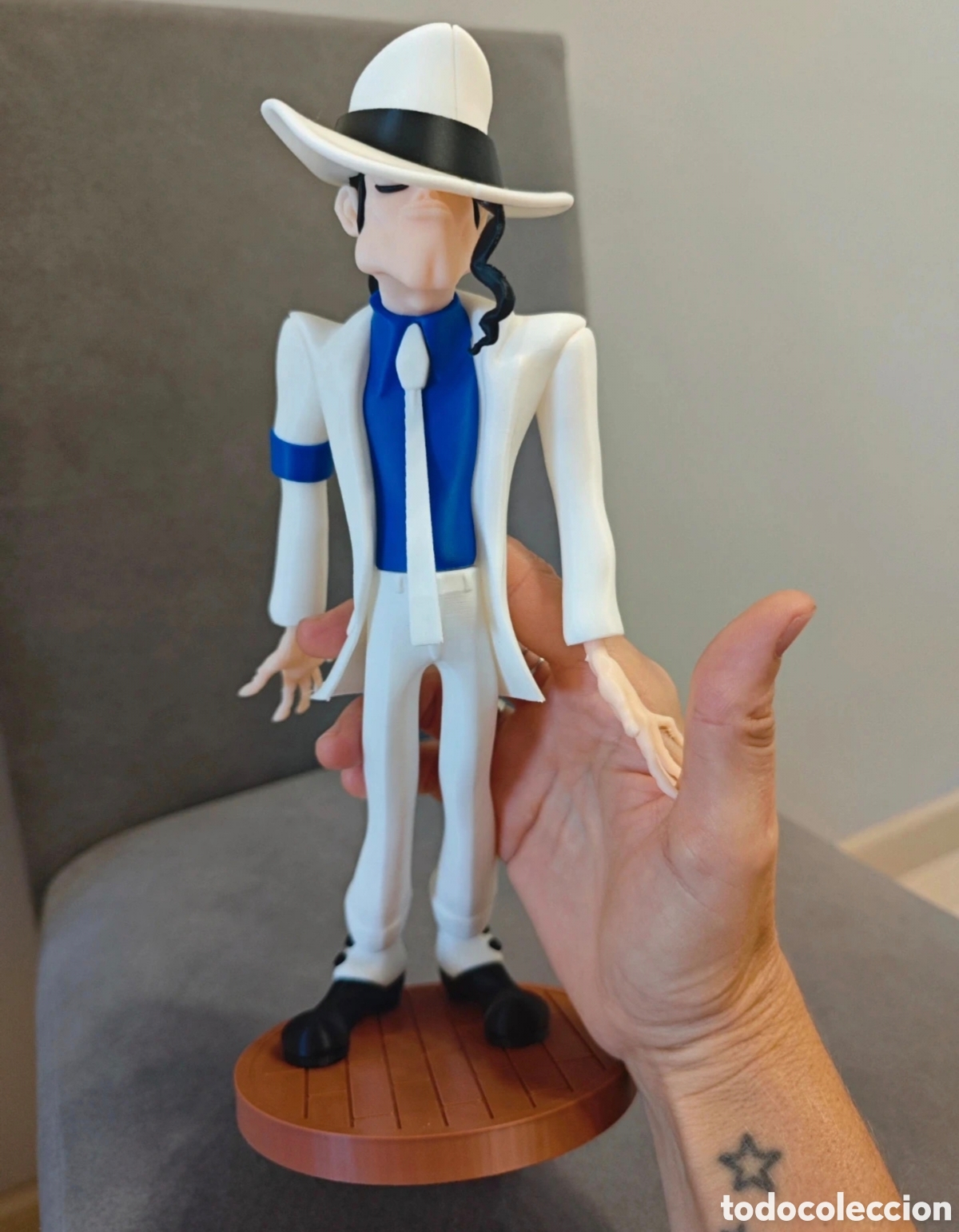 Figuras de goma y PVC: Figura Michael Jackson 27cm - Foto 2