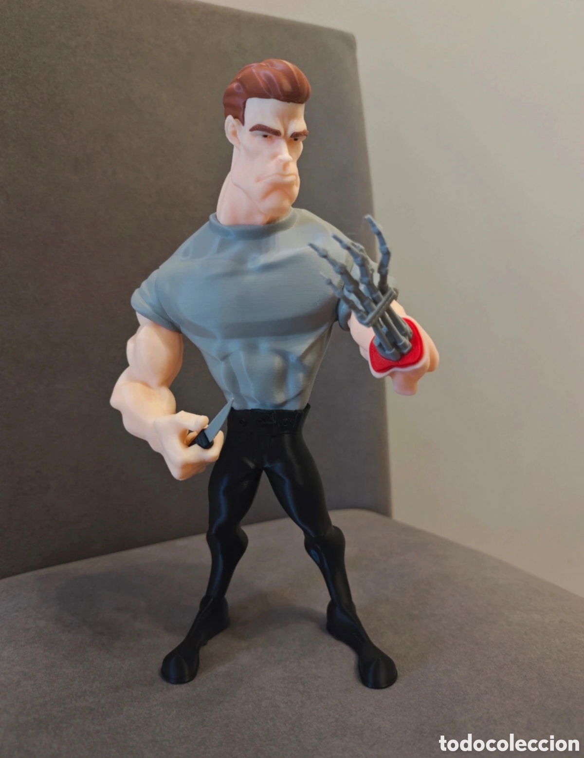 Figuras de goma y PVC: Figura Terminator T800