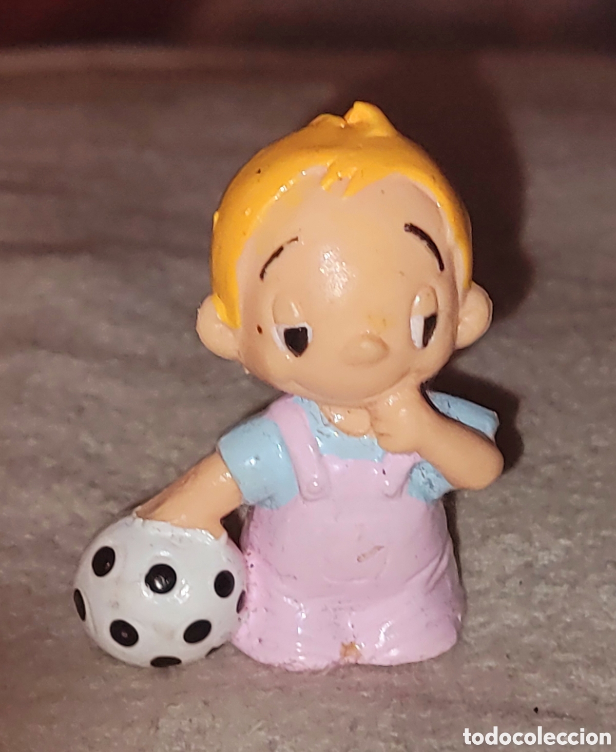 Figuras de goma y PVC: PRECIO UNIDAD: 5 figuras pvc goma diferentes serie Amor es ... marca Minikim Holanda 1994
