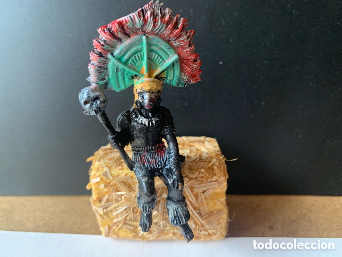 Figuras de goma y PVC: FIGURA DE REY KAKUANA. PECH HERMANOS.