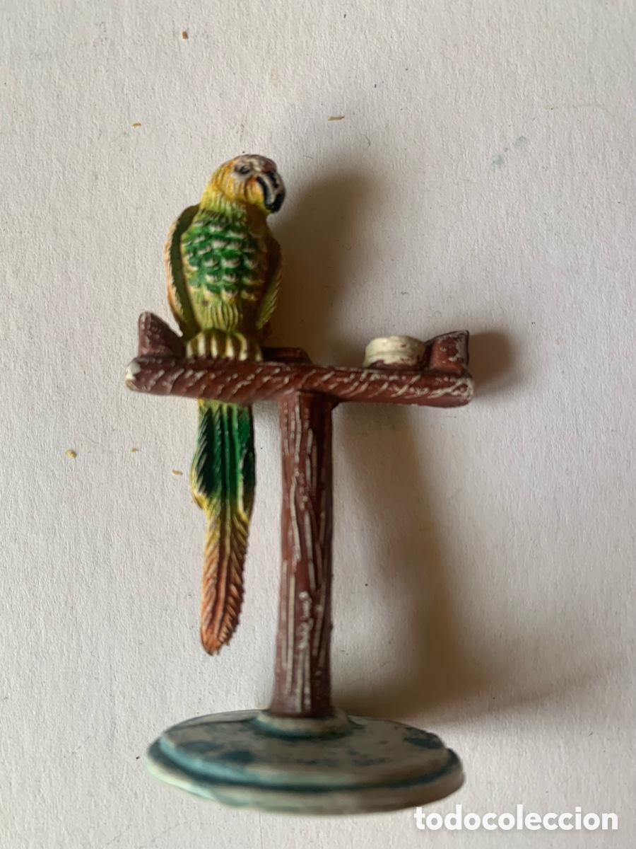Figuras de goma y PVC: FIGURA DE LORO. PECH HERMANOS. - Foto 3