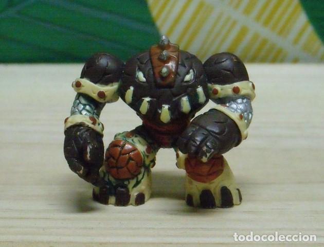 Figuras de goma y PVC: Figura Goma PVC Cabeza de Granito - Pueblo de la Tierra - Gormiti - Giochi Preziosi