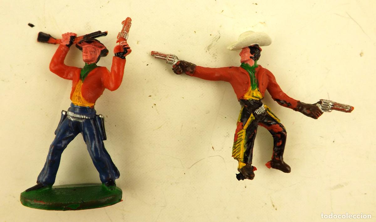 Figuras de goma y PVC: Comansi. Conjunto de 2 vaqueros - Foto 2