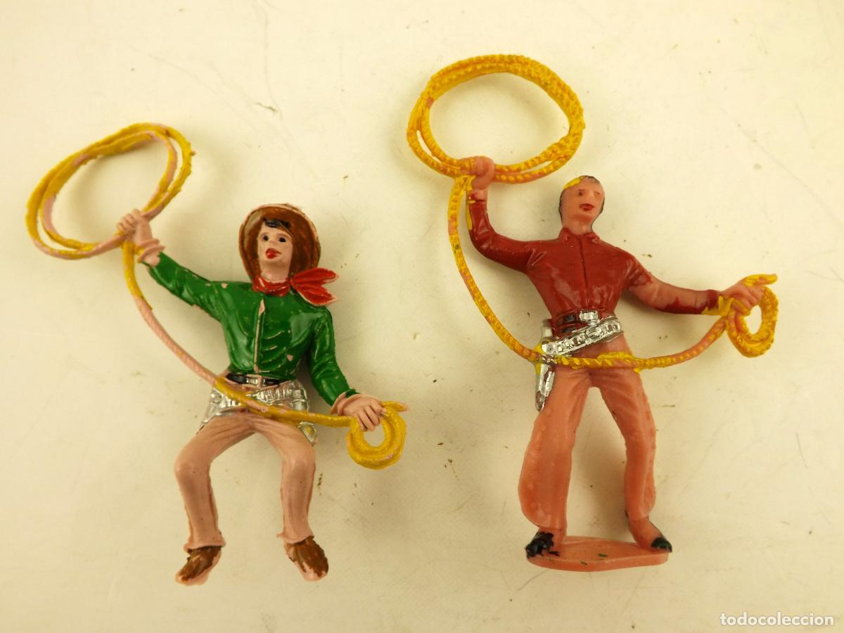 Figuras de goma y PVC: Comansi. Conjunto de 2 vaqueros - Foto 2