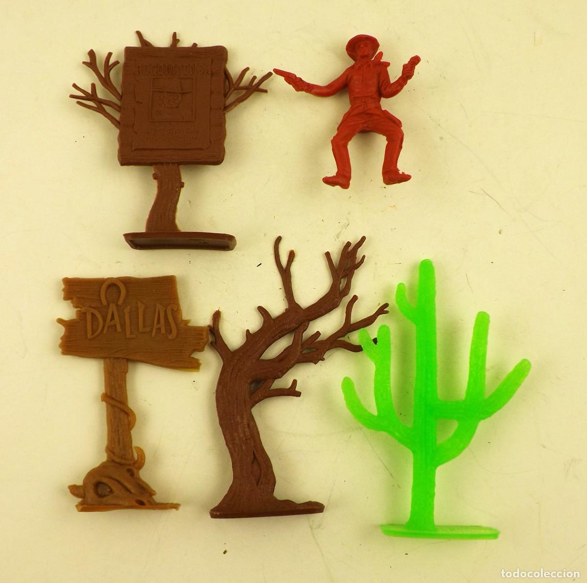 Figuras de goma y PVC: Comansi. Conjunto de accesorios Oeste - Foto 4