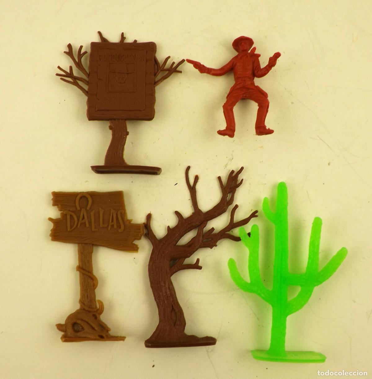 Figuras de goma y PVC: Comansi. Conjunto de accesorios Oeste - Foto 1
