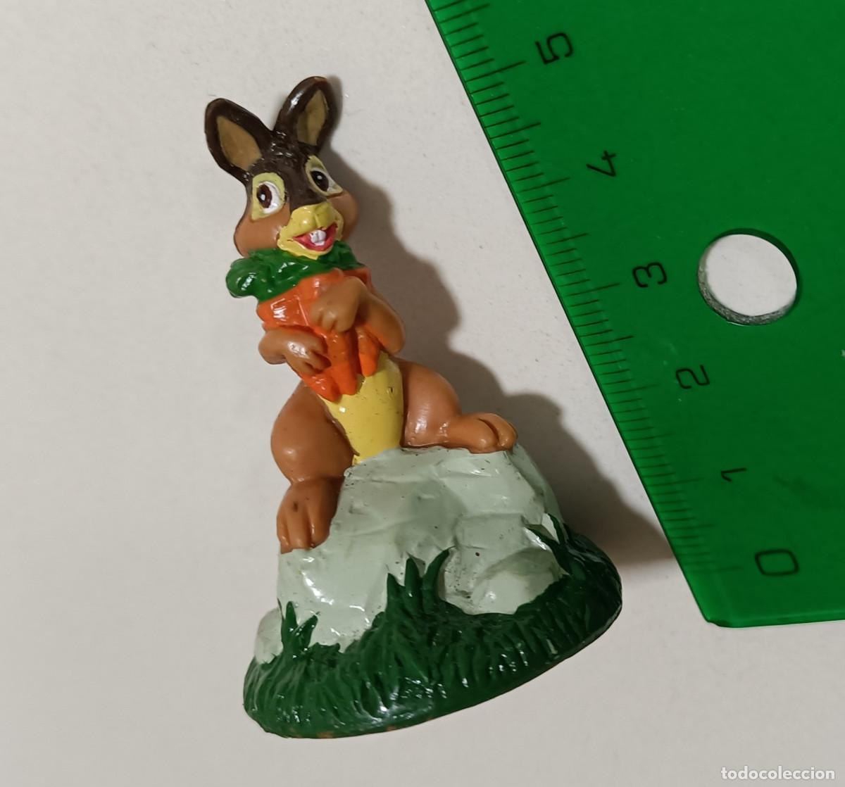 Figuras de goma y PVC: WATERSHIP DOWN FIGURA MU&Ntilde;ECO PVC GOMA CEREALES CONEJO WEETOS weetabix PROMOCIONAL