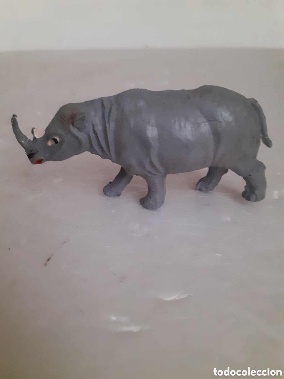 Figuras de goma y PVC: FIGURA RINICERONTE EN GOMA PECH,REAMSA,JECSAN