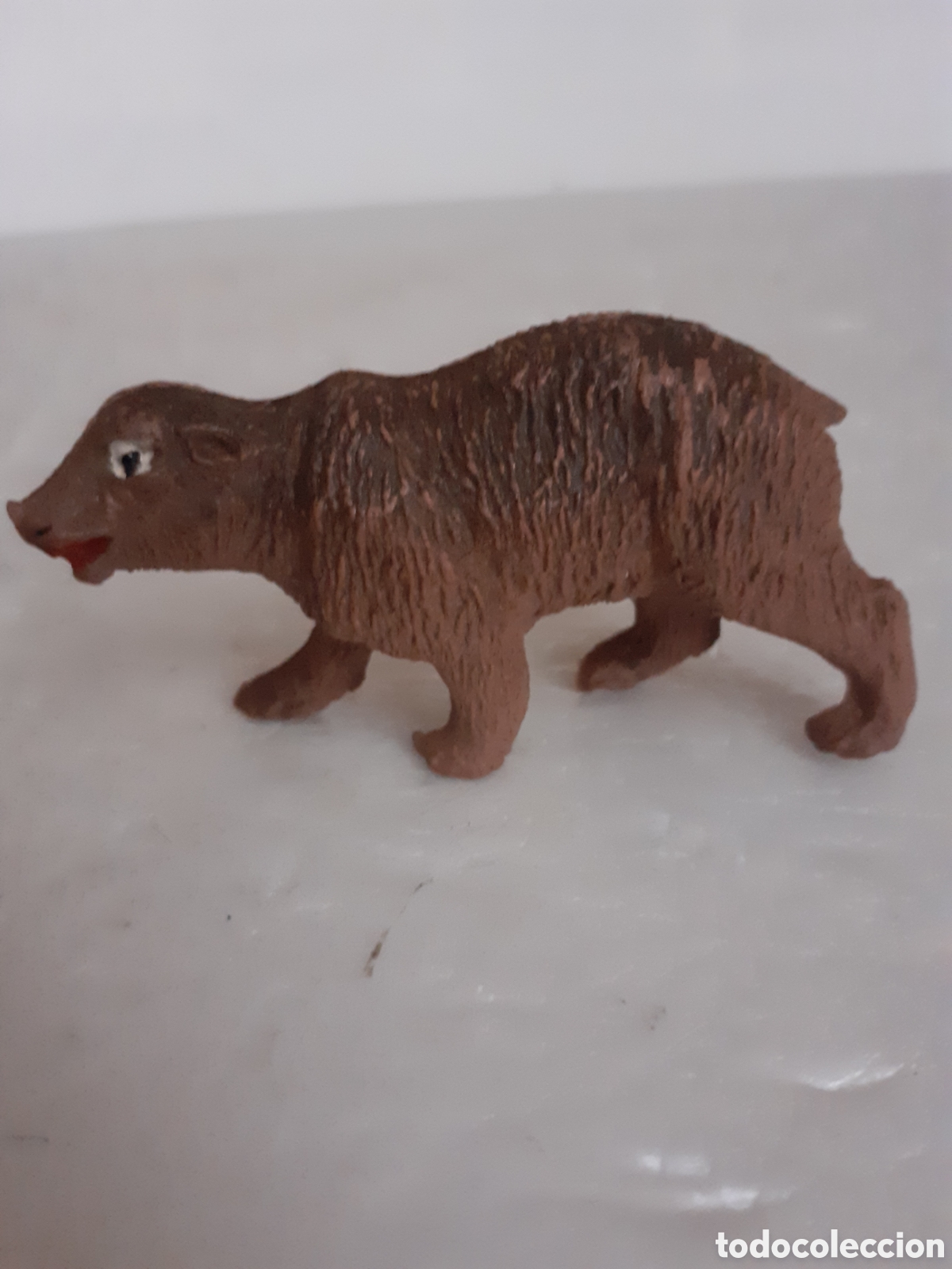 Figuras de goma y PVC: FIGURA OSO PARDO EN GOMA PECH,REAMSA,JECSAN