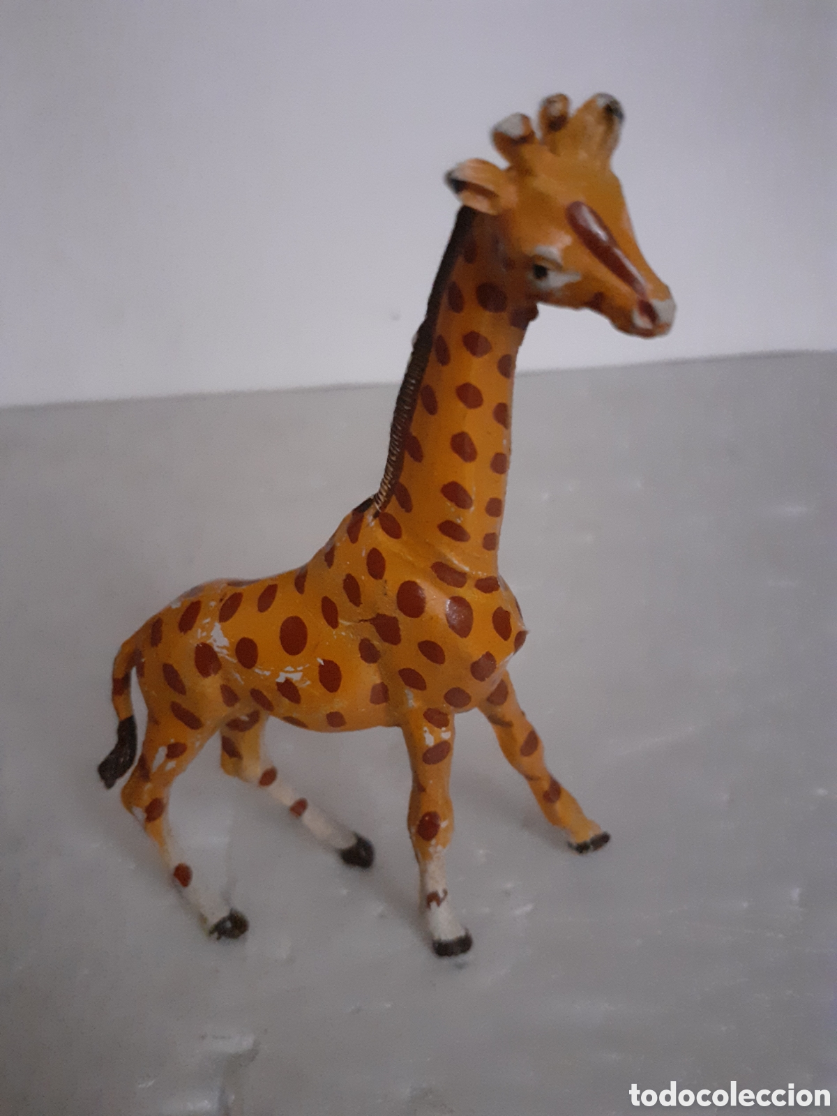 Figuras de goma y PVC: FIGURA JIRAFA EN GOMA FIERAS,PECH,LAFREDO ,REAMSA