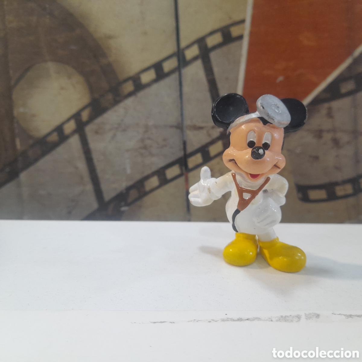 Figuras de goma y PVC: Figura Mickey Mouse m&eacute;dico