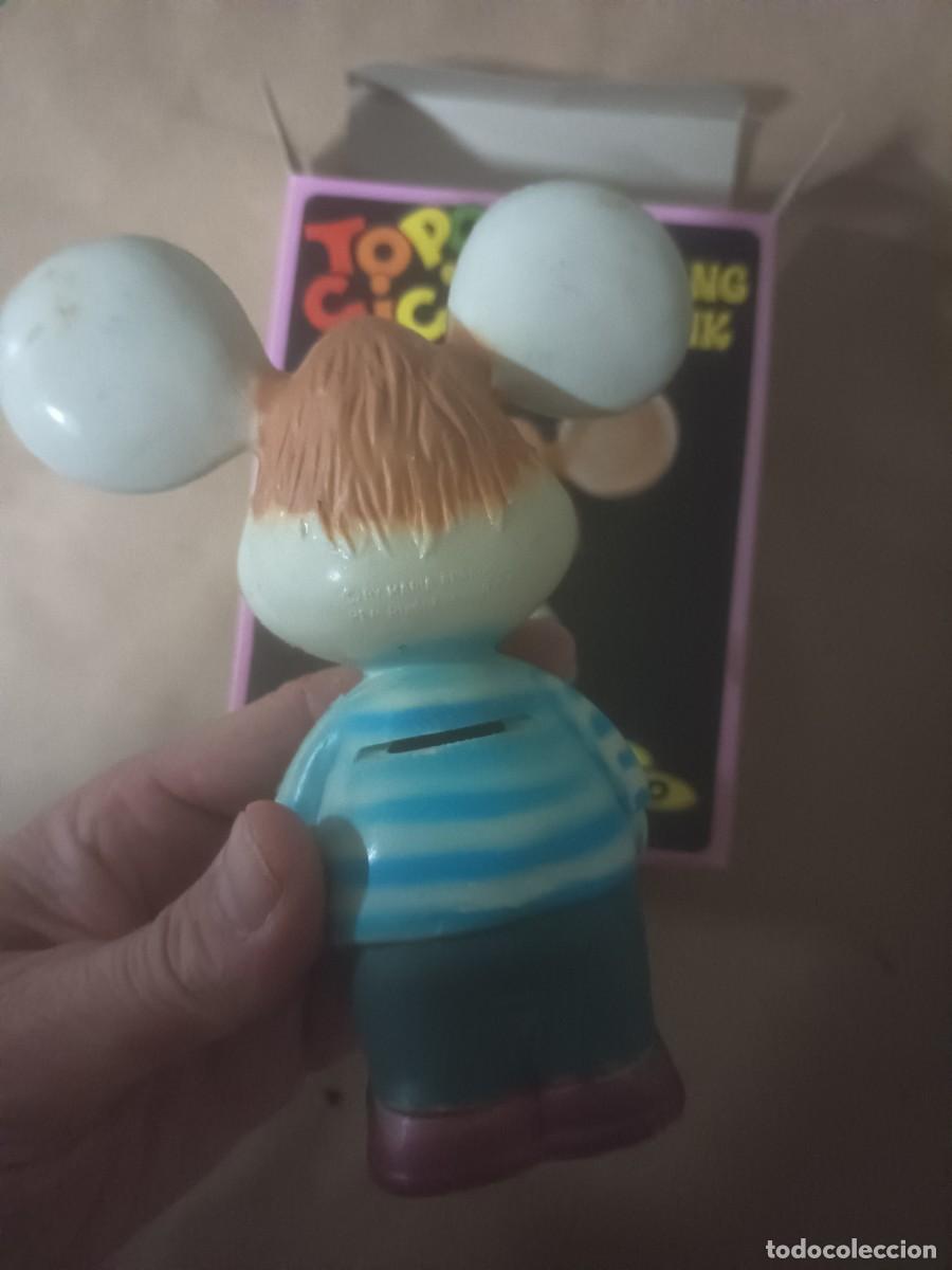 Figuras de goma y PVC: HUCHA TOPO GIGIO,( CON CAJA) - Foto 2