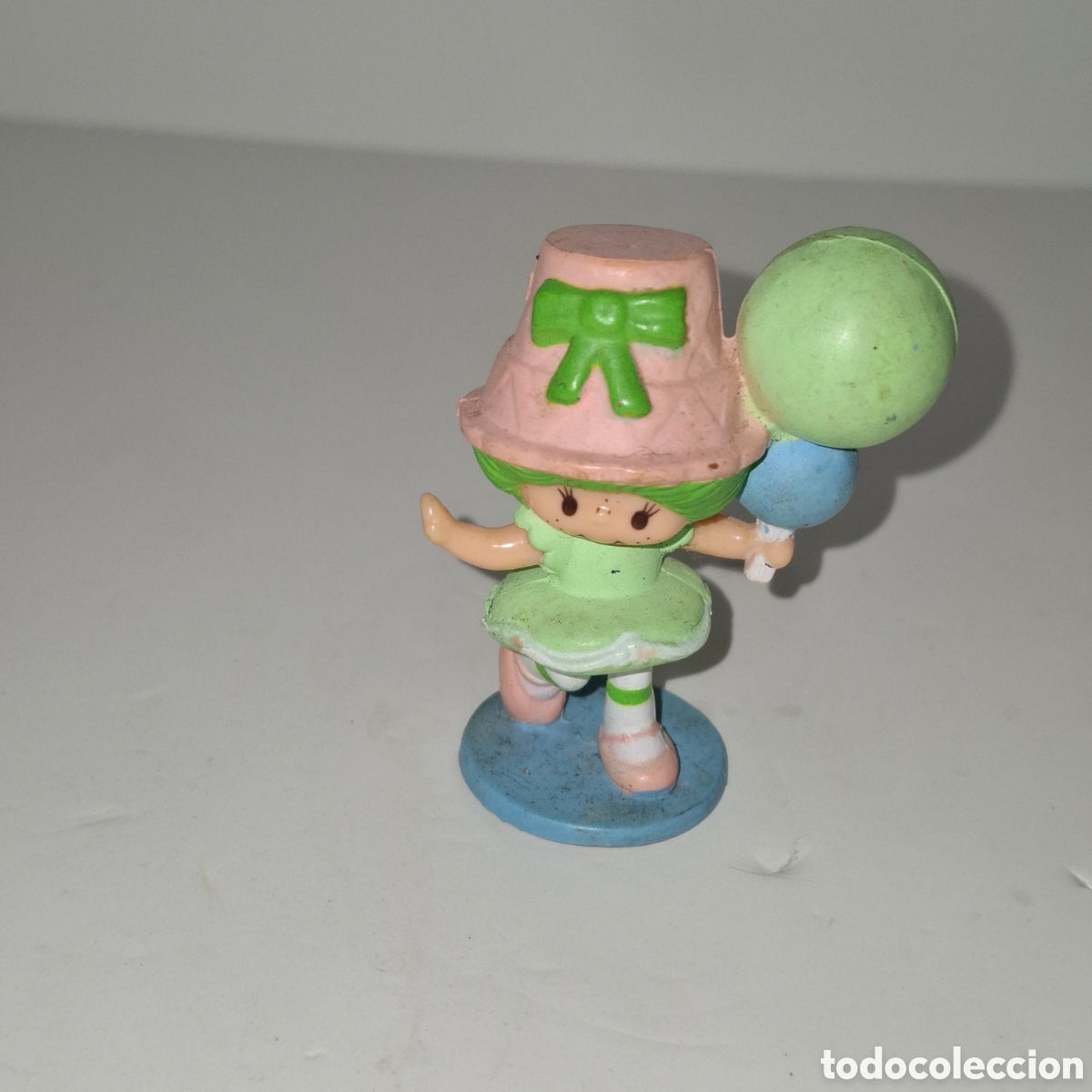 Figuras de goma y PVC: TARTA DE FRESA FIGURA DE PVC 1982 STRAWBERRY SHORTCAKE LIME CHIFFON