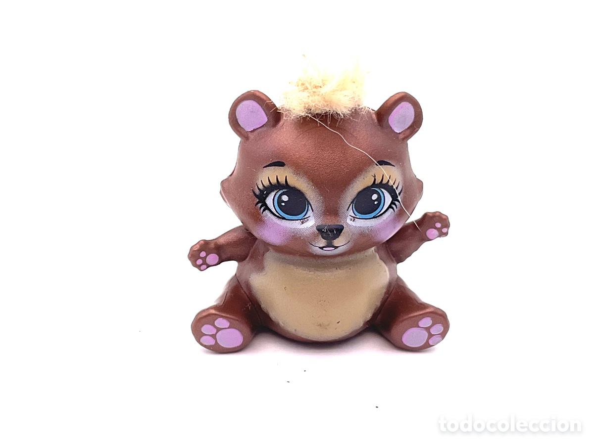 Figuras de goma y PVC: FIGURA MASCOTA DE OSO DE LA COLECCION ENCHATIMALS.