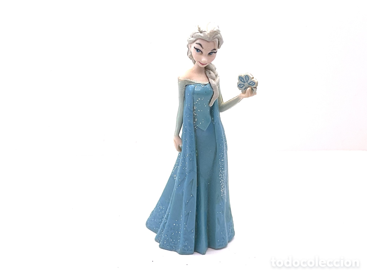 Figuras de goma y PVC: FIGURA DE ELSA DE LA PELICULA FROZEN. PERSONAJE DISNEY