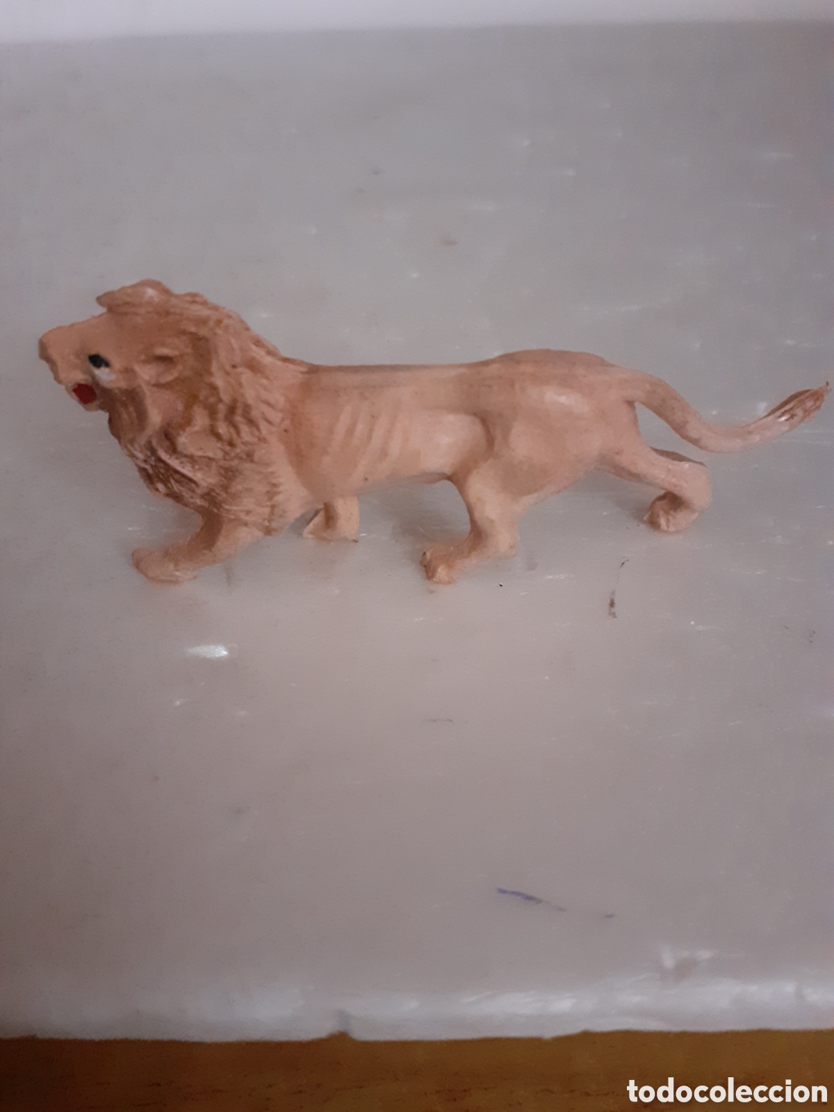 Figuras de goma y PVC: FIGURA LEON EN GOMA PECH,REAMSA,JECSAN